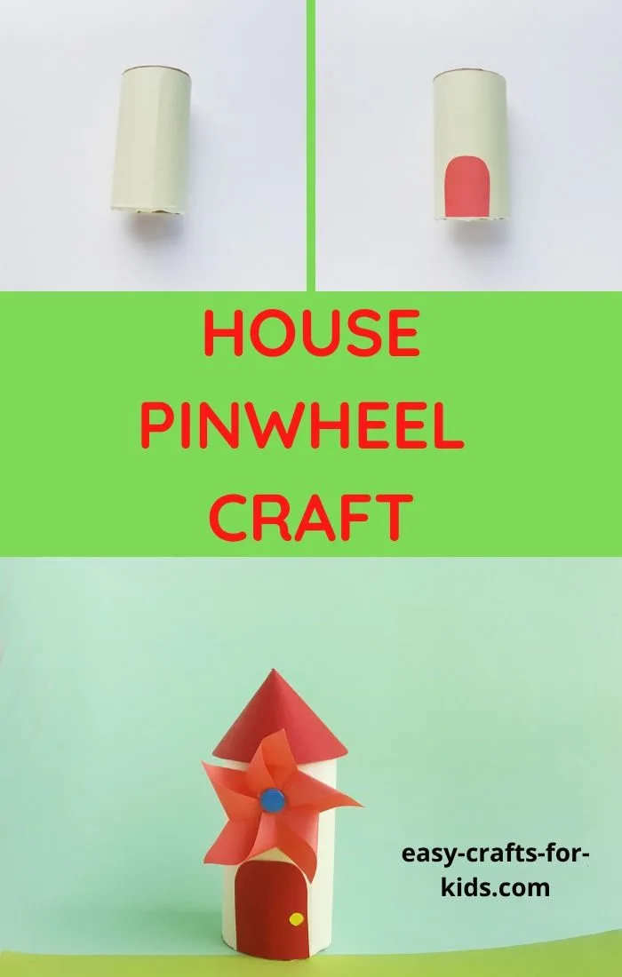 House Pinwheel Craft