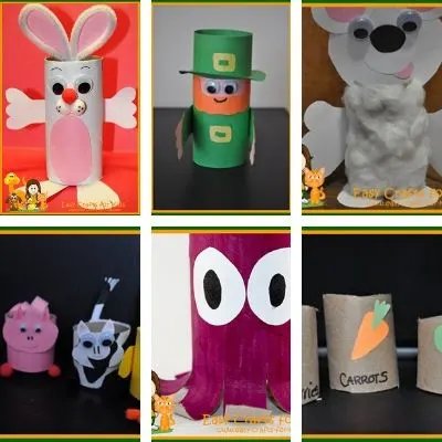 crafts with toilet paper rolls