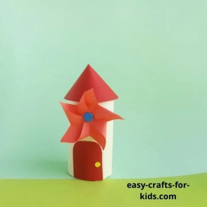 pinwheel house craft