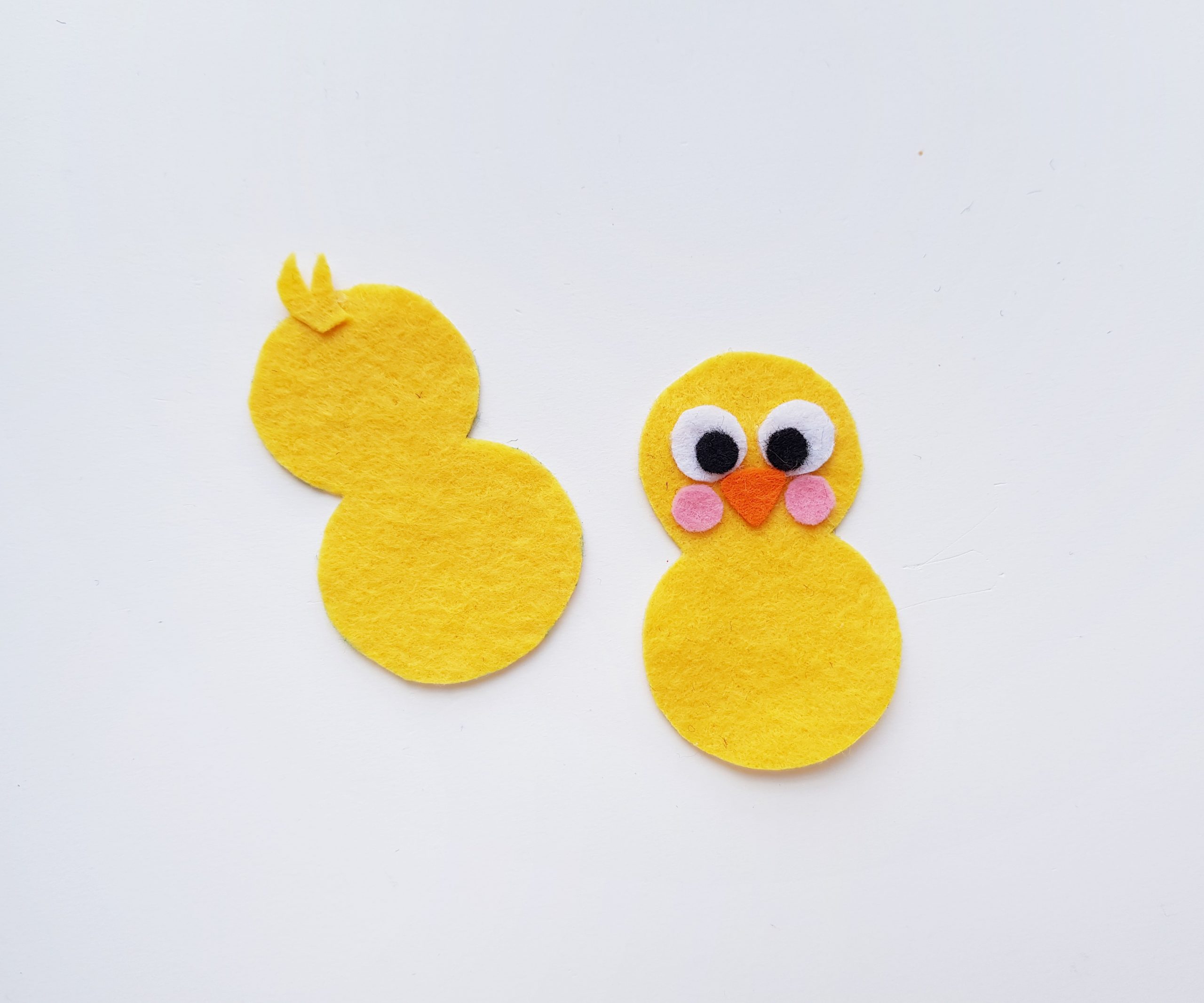 easter chick sewing craft