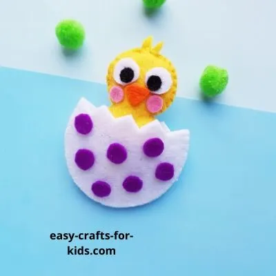 diy easter chick plush
