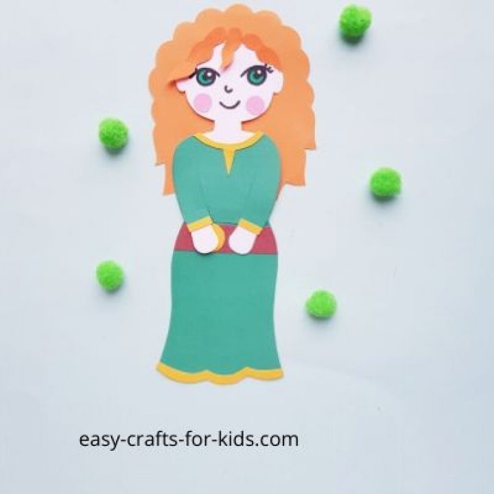 Princess craft with merida
