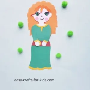 Princess craft with merida