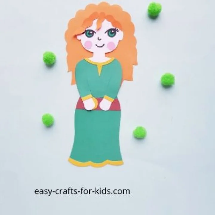 Princess craft with merida