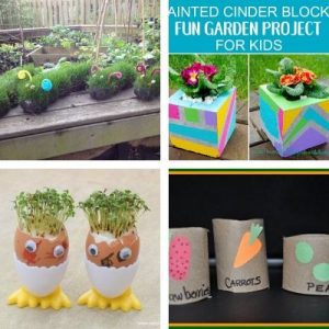 Gardening crafts for children
