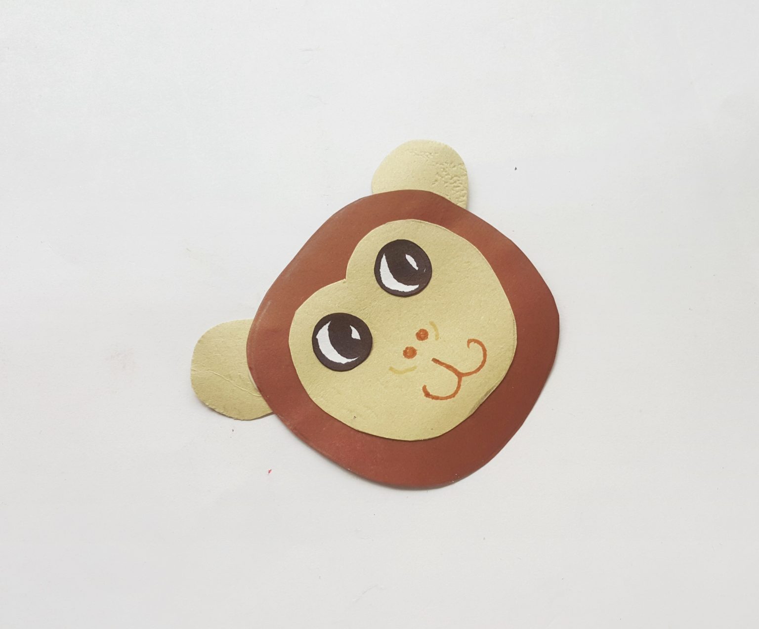 Monkey Craft with Toilet Paper Roll