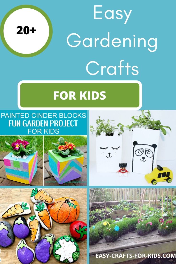 easy gardening crafts for kids