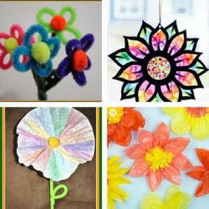 flower crafts for children