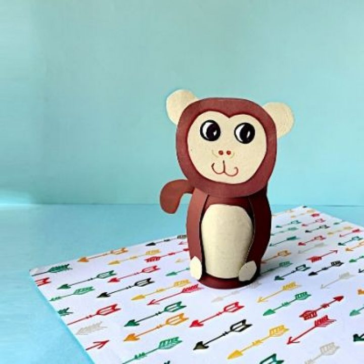 paper roll monkey