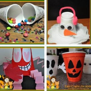 styrofoam cup crafts