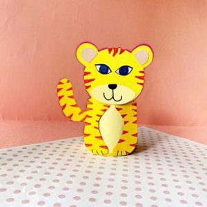 tiger toilet paper roll craft