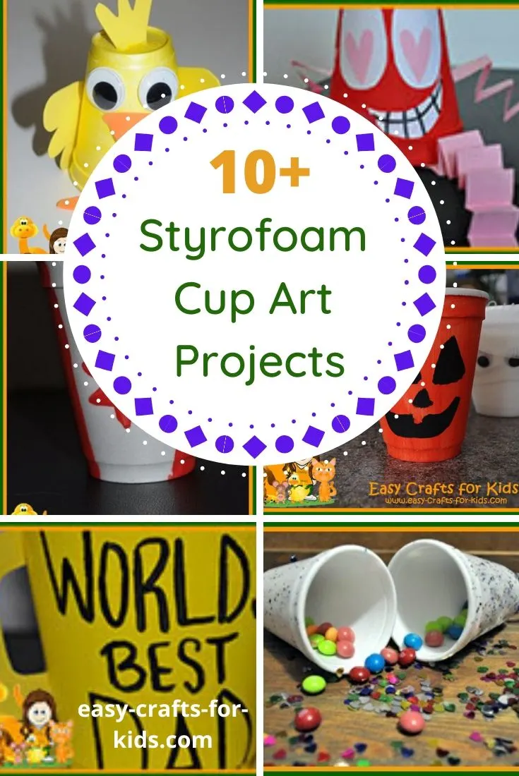 Styrofoam Cup Art Projects