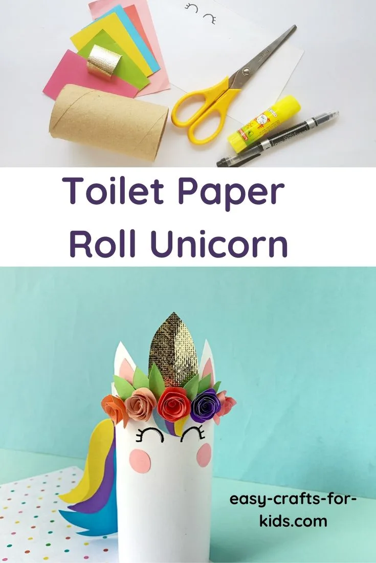 Toilet Paper Roll Unicorn