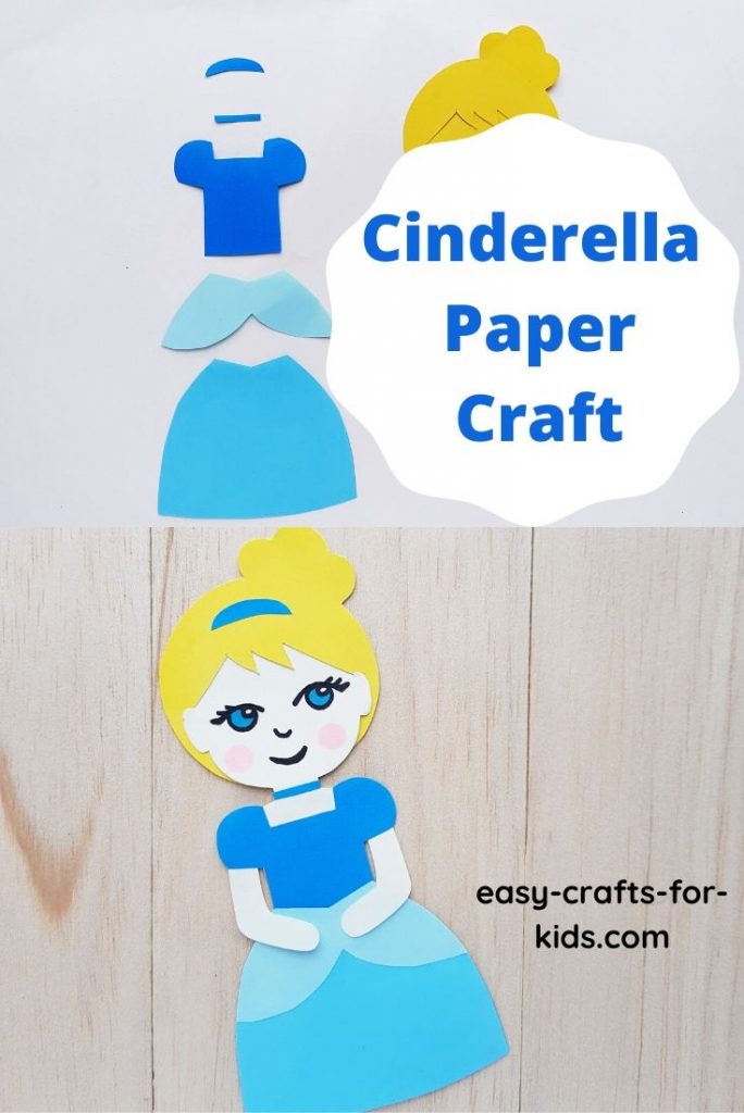 Cinderella Craft with Paper