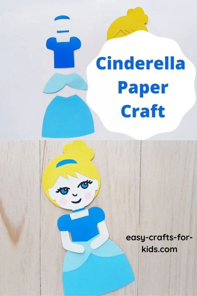 Cinderella Craft with Paper