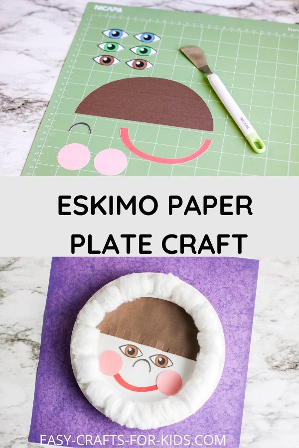 Eskimo Craft With Paper Plate