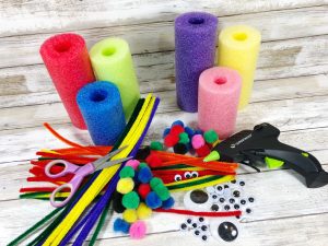 pool noodle monster supplies