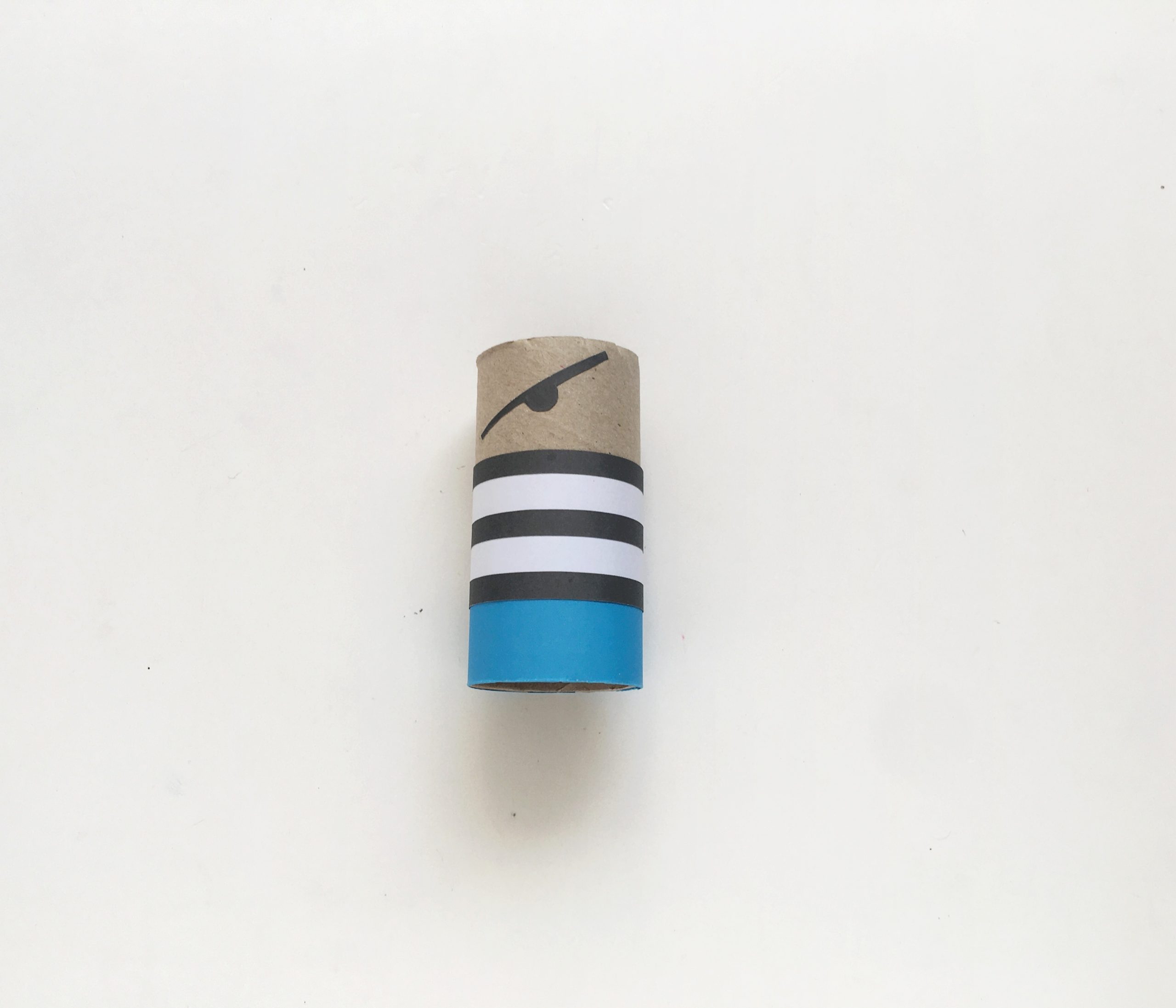 Pirate simple toilet paper roll crafts