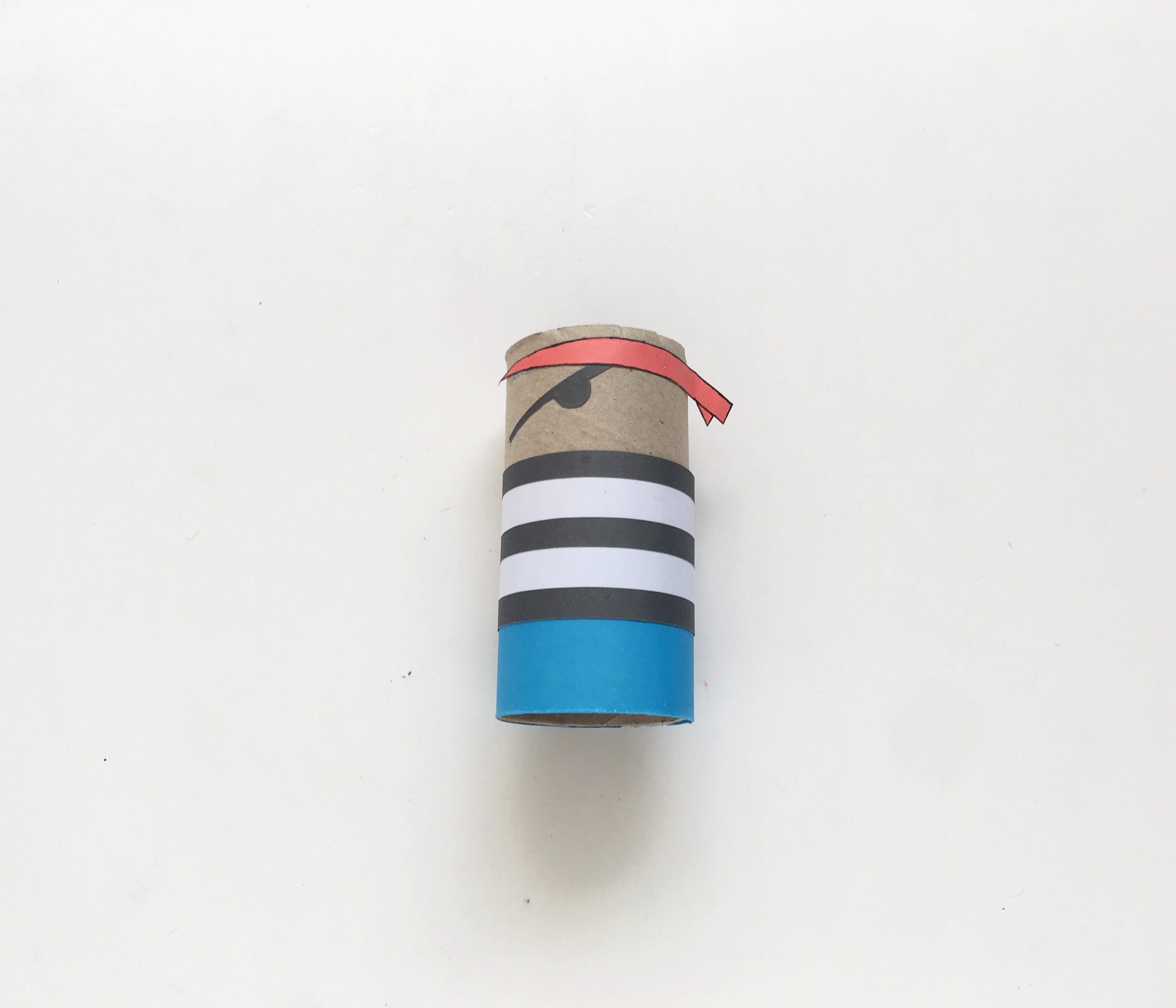 Pirate Cool Toilet Paper Roll crafts step by step