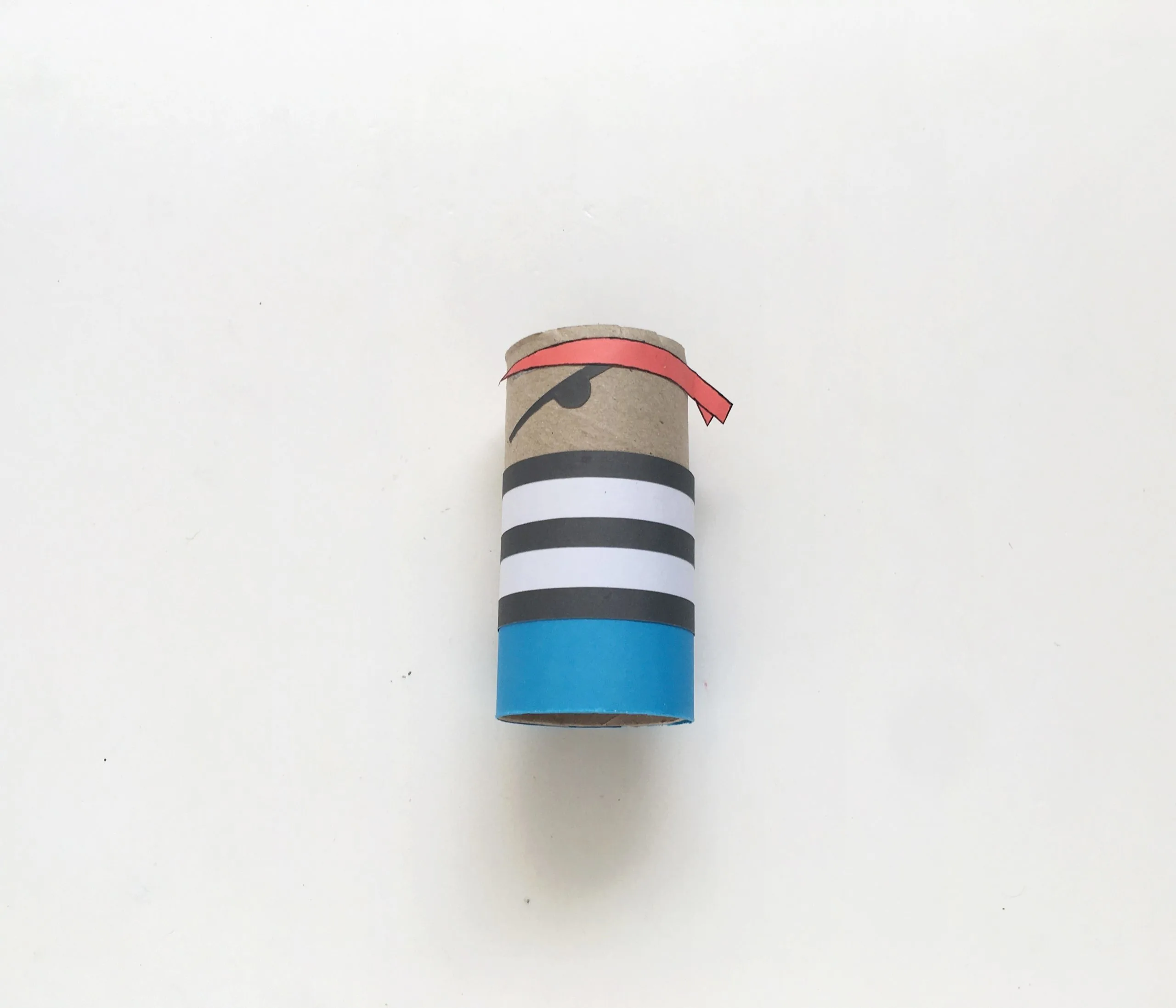 Pirate Cool Toilet Paper Roll crafts step by step