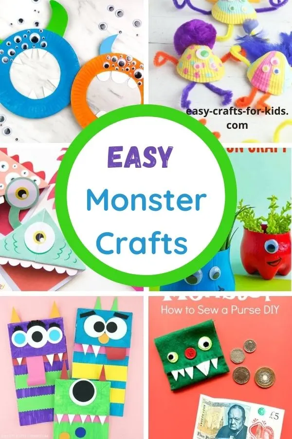 Easy Monster Crafts for Kids