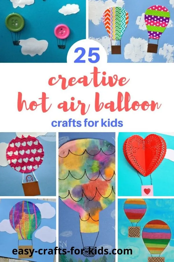 Hot Air Balloon Crafts for Kids