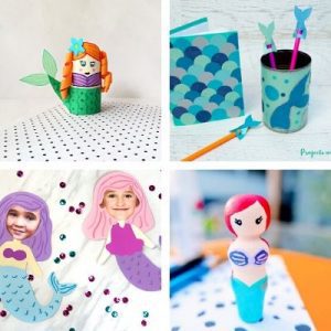 Mermaid crafts for children