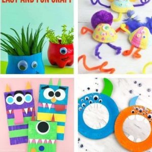 monster crafts for children