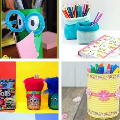 pencil holder crafts for children
