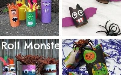 toilet paper roll crafts for halloween