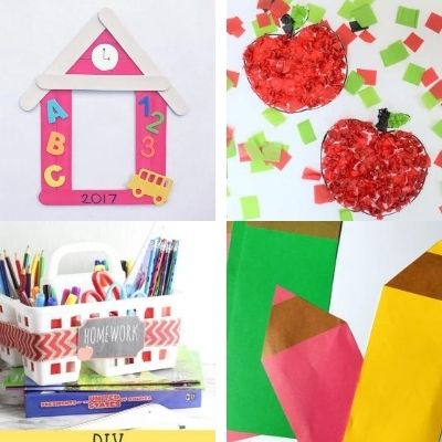 back to school crafts for children