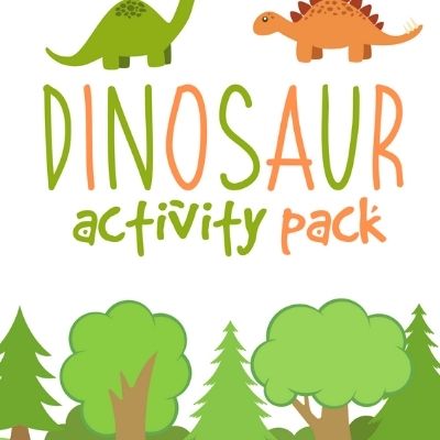dinosaur activity pack