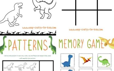 dinosaur printables and activities