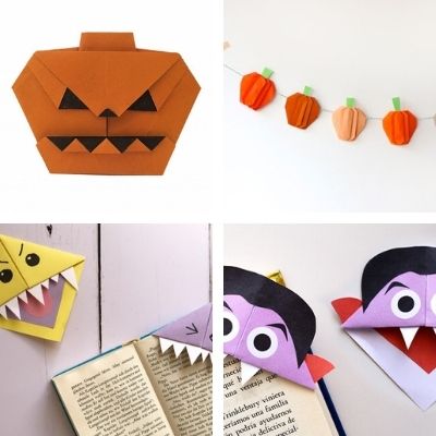 halloween origami kids