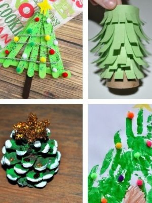 Best Christmas Tree Crafts For Kids - Easy Crafts For Kids
