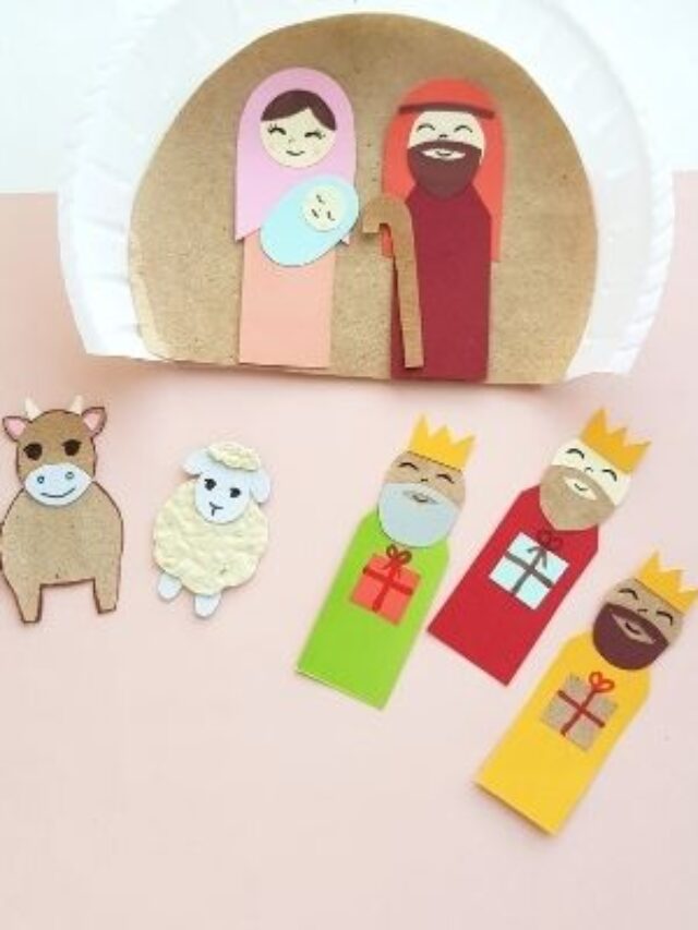 Easy nativity craft for kids easy crafts for kids