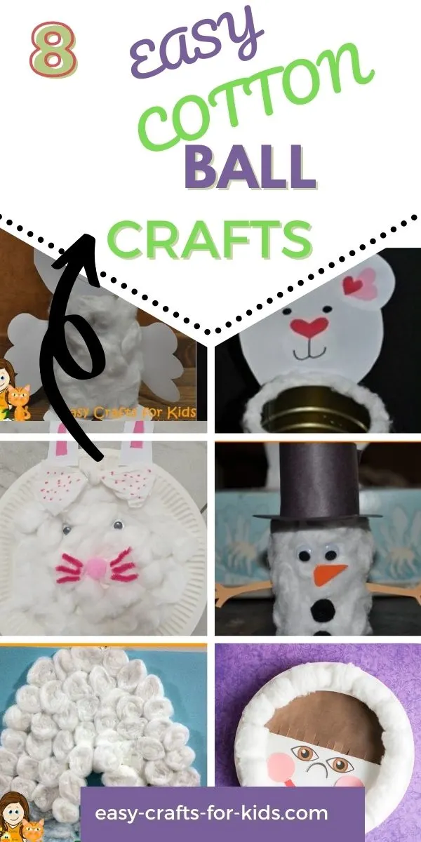 Cotton Ball Crafts for Kids