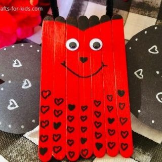 Popsicle Stick Love Bug