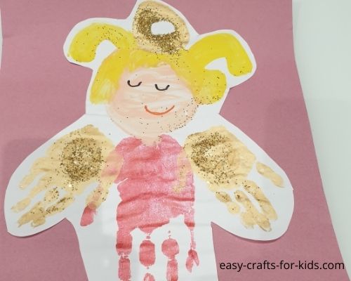 christmas angel craft