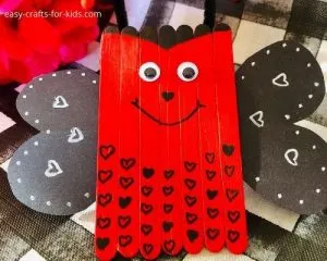 Popsicle Stick Love Bug