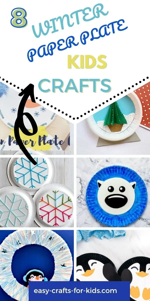 Winter Paper Plate Crafts for Kids