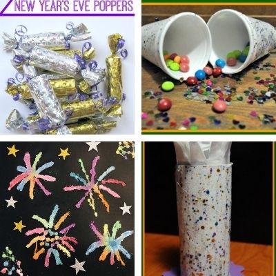 easy new year eve crafts