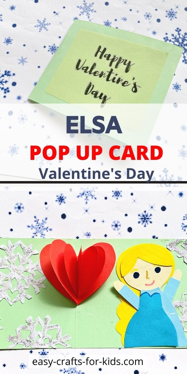 Elsa Valentine Pop Up Cards