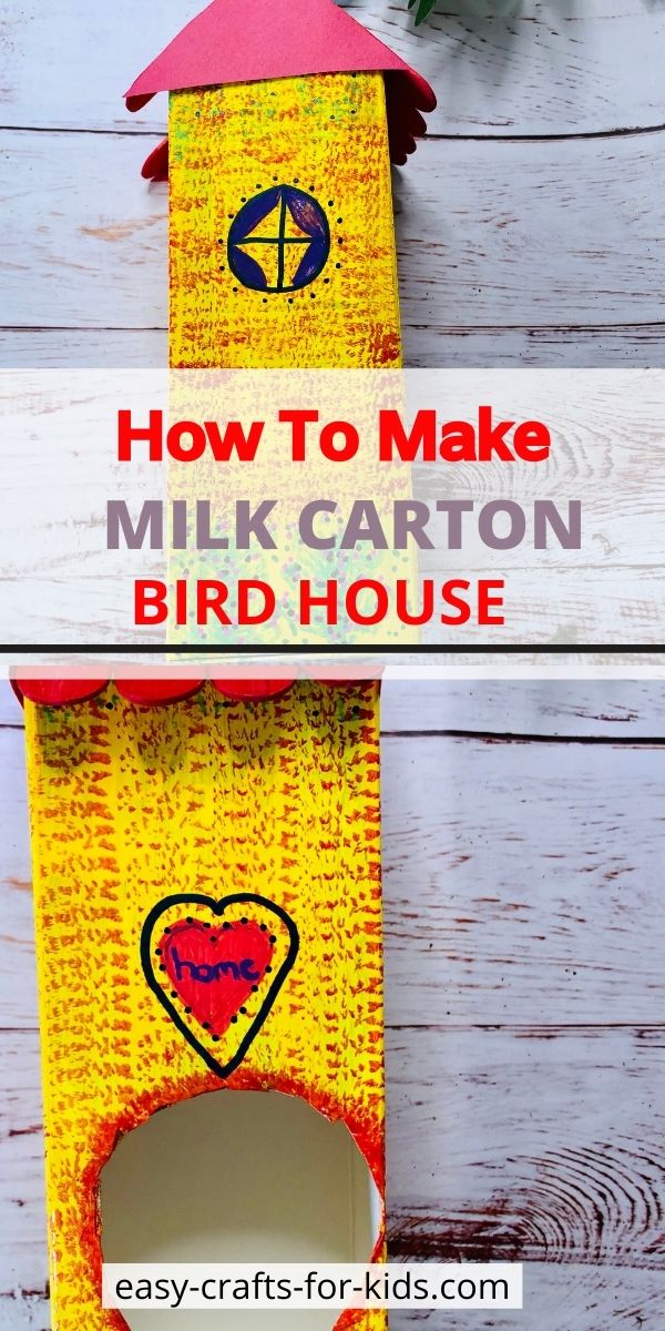 How to Make a Birdhouse from a Milk Carton