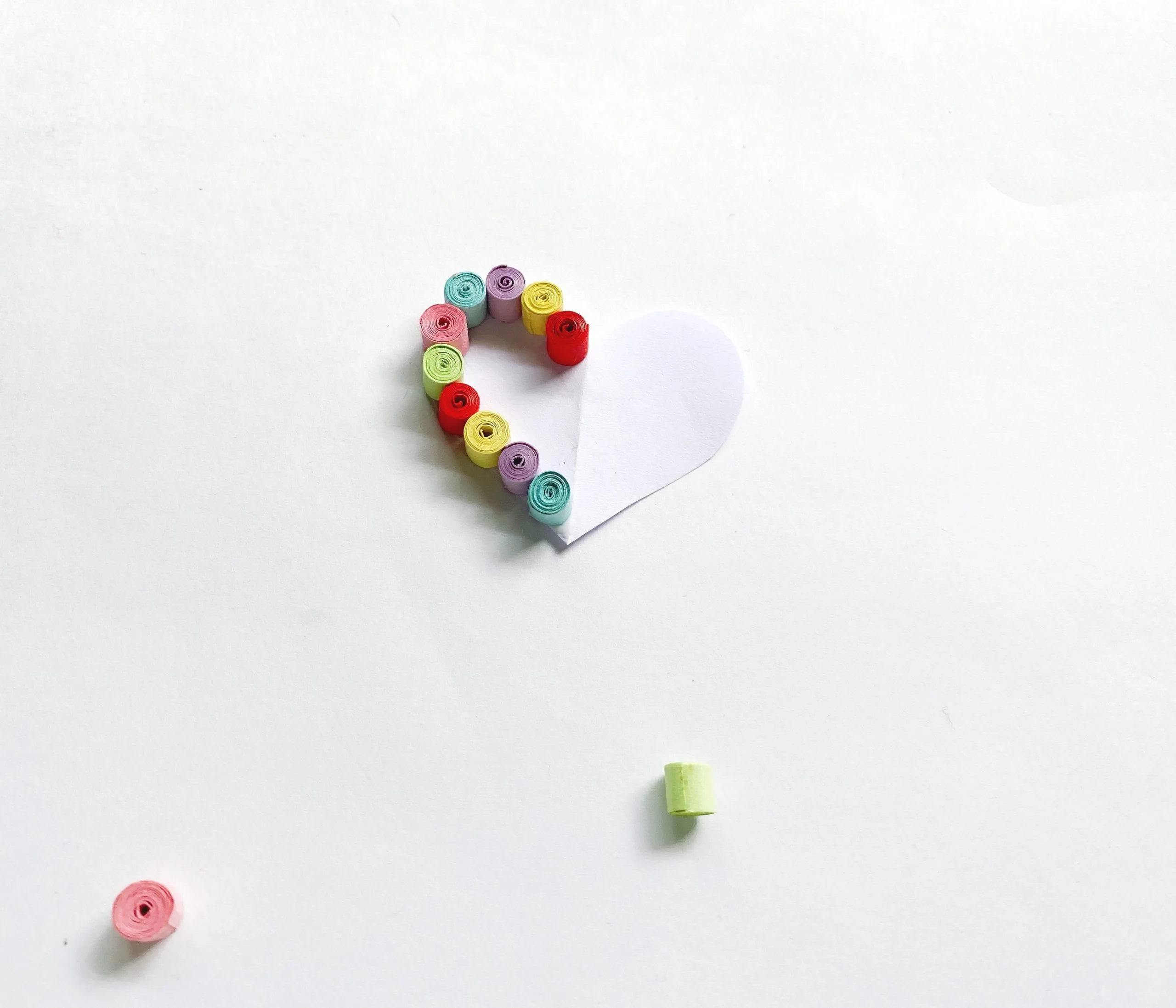 quilled heart process