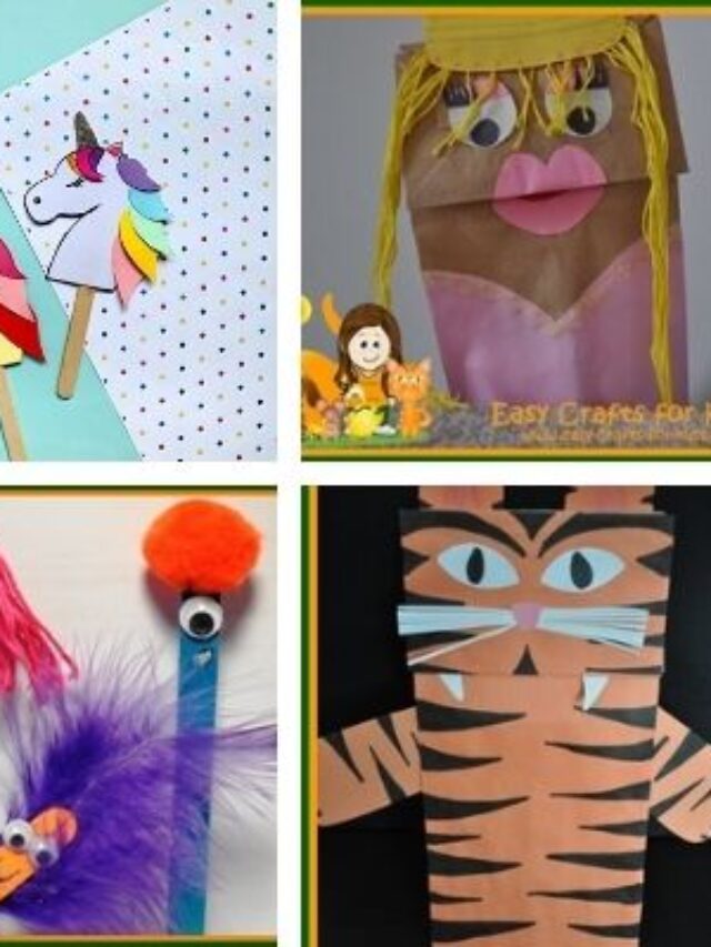 Easy Puppet Making for Kids Easy Crafts For Kids