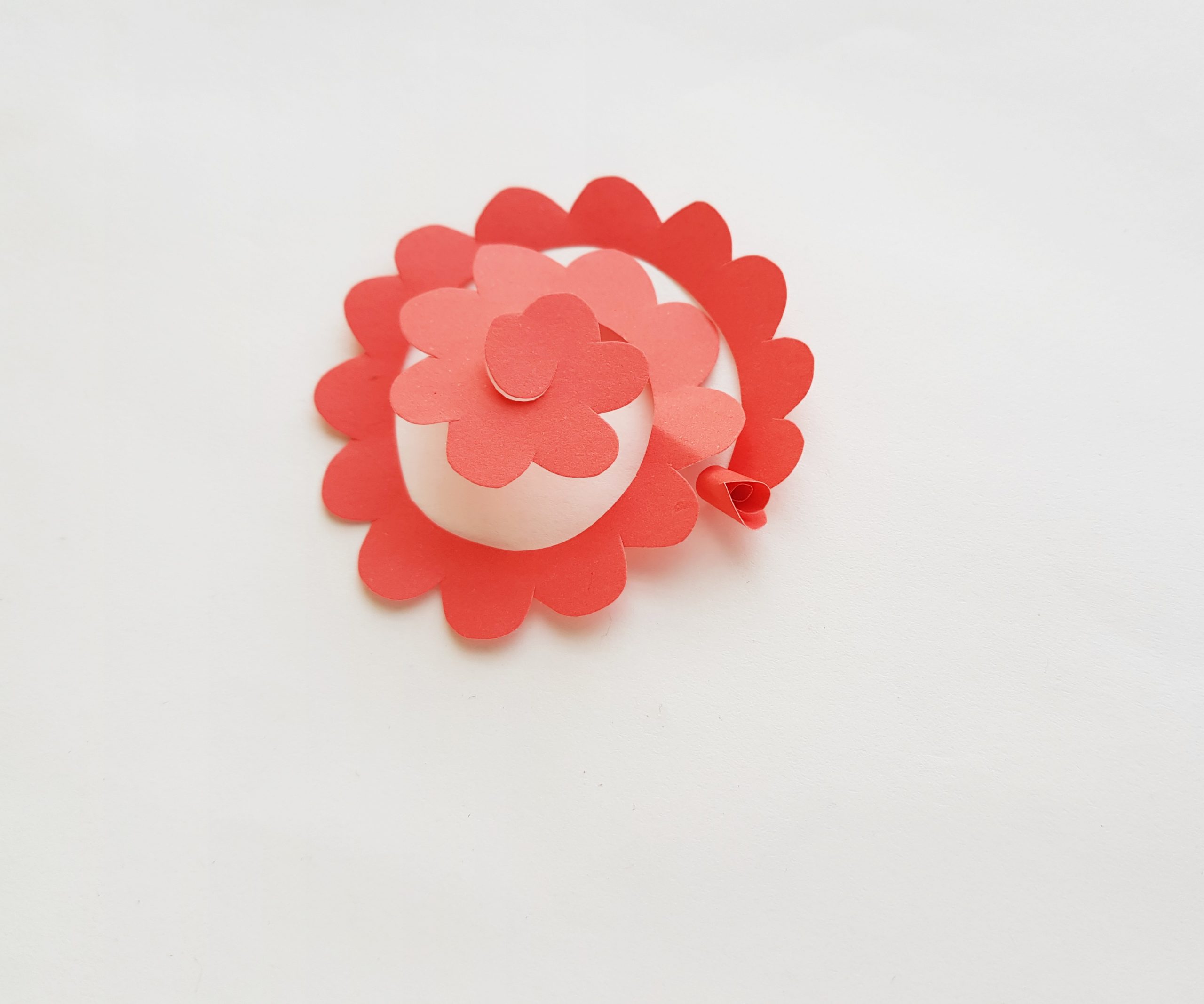 how to make paper roses step by step craft procedure
