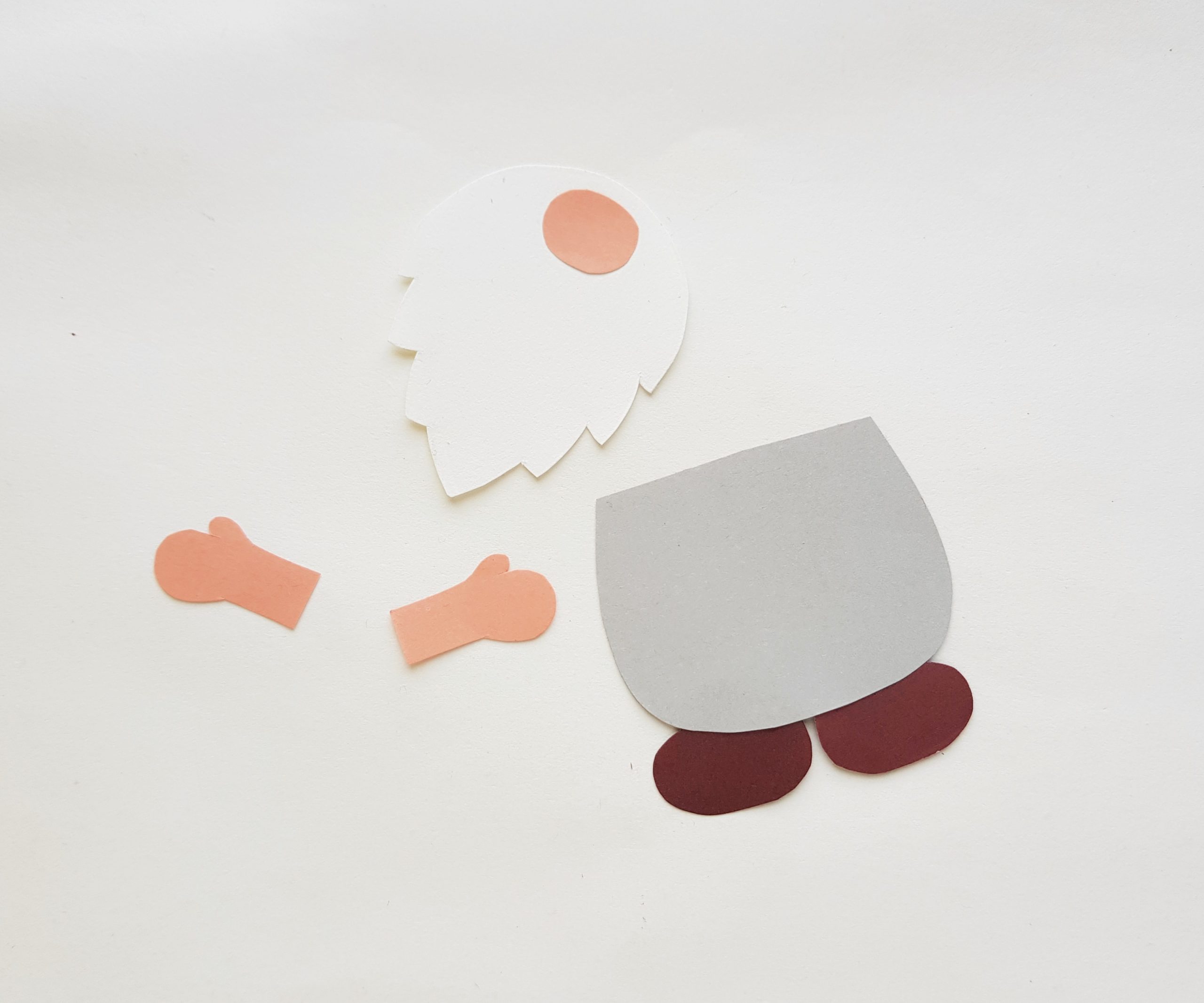 Gnome paper craft step by step