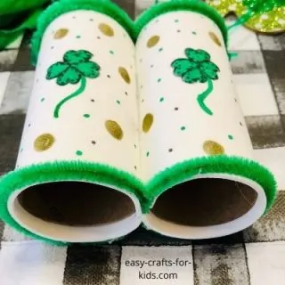 DIY Binocular Craft For St Patrick Day