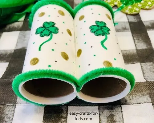 DIY Binocular Craft For St Patrick Day
